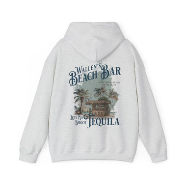 Wallen's Beach Bar Retro Beach Pullover Sweatshirt - Sunlit Funlit | Country Music Graphic Tees
